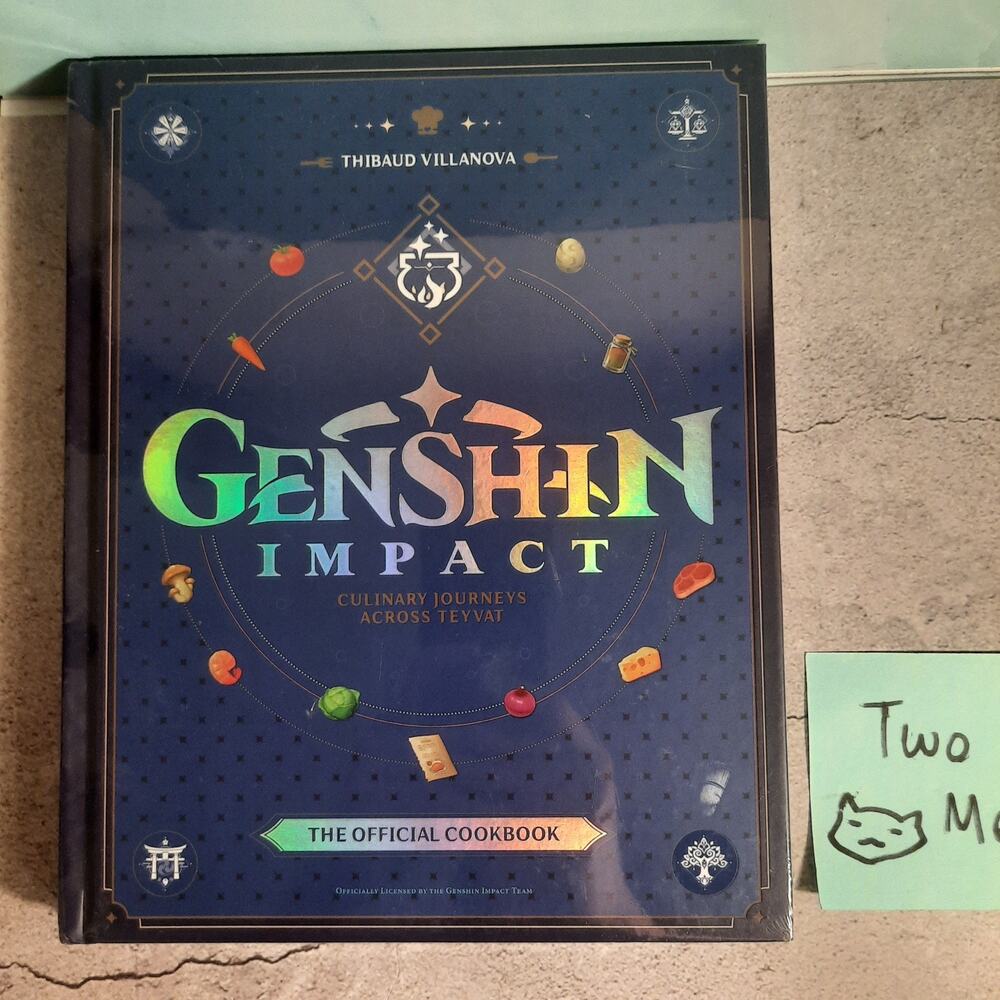 📚 Genshin Impact The Official Cookbook Hardcover